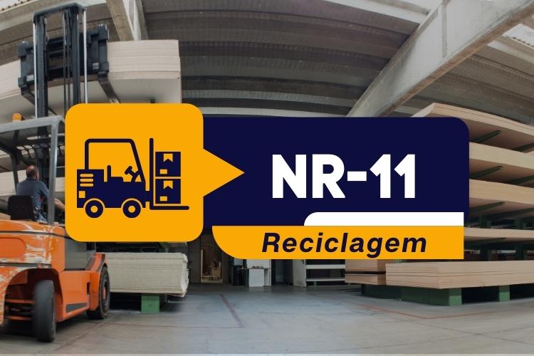 NR 11 – Operador de Empilhadeira – Teórico Reciclagem