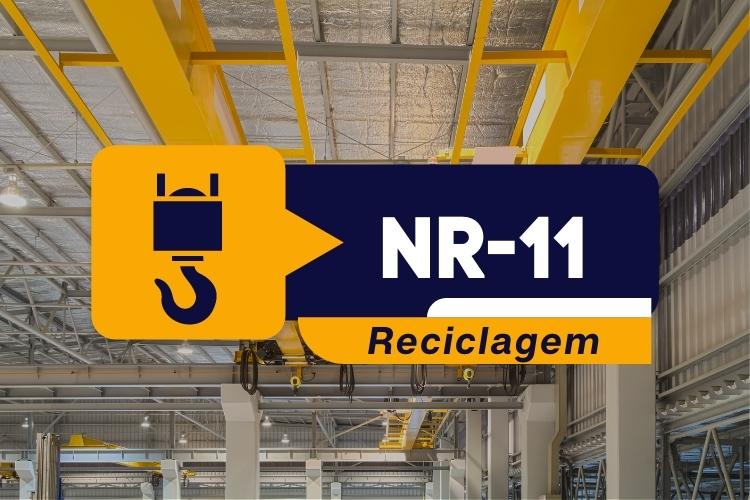 NR 11 – Operação de Ponte Rolante e Talha Elétrica – Teórico Reciclagem