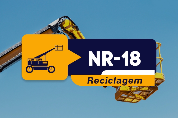 NR 18 – Plataforma Elevatória Móvel de Trabalho (PEMT) –Teórico – Reciclagem